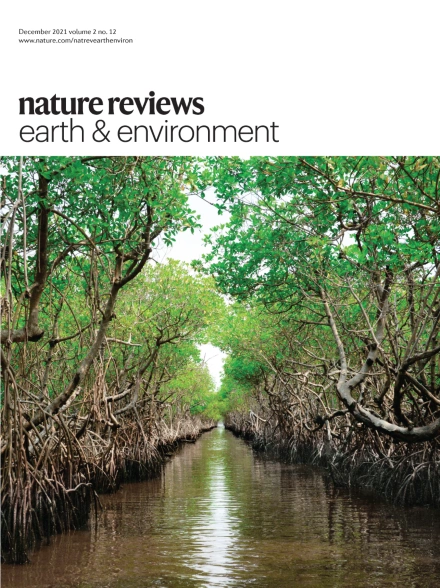 This is an icon for the journal Nature Reviews of Earth & Environment.